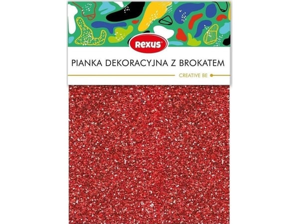 Beniamin dekorasjonsskumsett med glitter A4, 5 farger