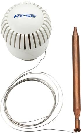 Frese termostat m. fjernføler - Termostat med fjernføler t/vand og luft, 2,5 mm