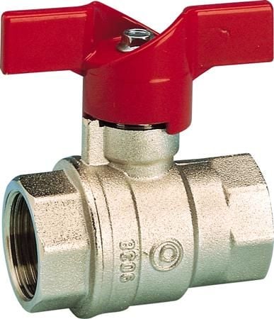 PETTINAROLI Kuglehane 1" muffe/muffe med T-greb