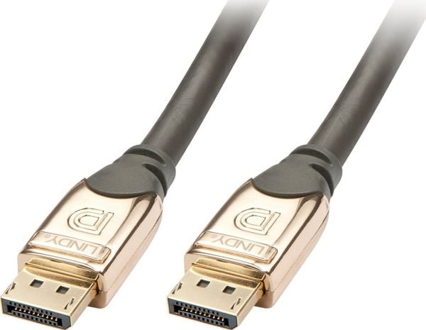 Lindy 20m, DisplayPort - DisplayPort, 20 m, DisplayPort, DisplayPort, Hankjønn, Hankjønn, 3840 x 2160 piksler
