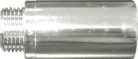 Haneforlænger 1/2"-20 mm i krom