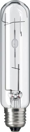 Philips halogenmetalldamp 18561100 152 mm E27 53,0 W energiklass: F (A-G) varmvit rörform 1 st