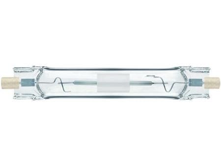 Philips MASTERColour CDM-TD - Halogenmetallpære (MH) - form: T14 - klar finish - Rx7s - 147 W - klasse G - varmt hvitt lys - 3000 K