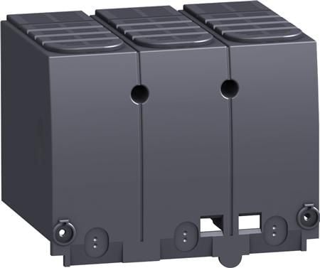 Schneider Electric LV429517, Riviliittimen kansi, 1 kpl, musta, IP40, 150 g, 130 mm