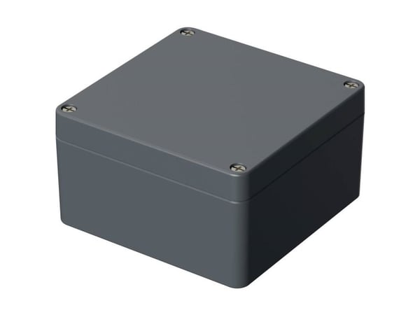 Bopla EUROMAS A 125 01125000 Teollisuuskaappi 160 x 160 x 90 Alumiini Sølvgrå (RAL 7001) 1 stk