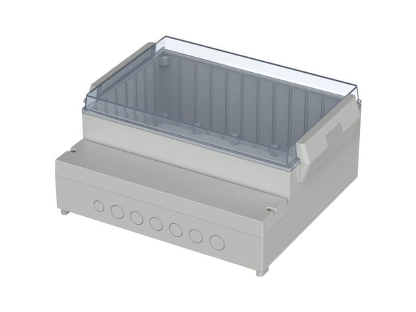 Bopla REGLOCARD RCP 3100 Seinäasennettava kotelo 296 x 261 x 132,5 ABS, polykarbonaatti Vaaleanharmaa 1 kpl