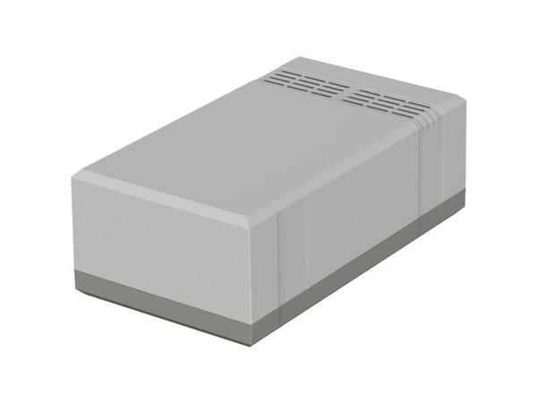 Bopla ELEGANT EG 2070 L 32207012 Elektroniikkakabinetti 200 x 112 x 70 Polystyrol (EPS) Gråhvid (RAL 7035) 1 kpl 1 stk