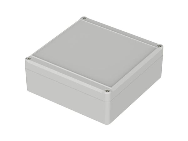 Bopla EUROMAS ET 218 F-LP 63218400 Teollisuuskaappi 150 x 150 x 57 ABS Vaaleanharmaa 1 kpl