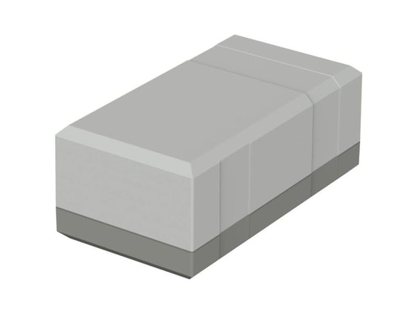 Bopla ELEGANT EG 1250 32125002 Elektroniikkakaappi 125 x 67 x 50 Polystyreeni (EPS) Harmaanvalkoinen (RAL 7035) 1 kpl