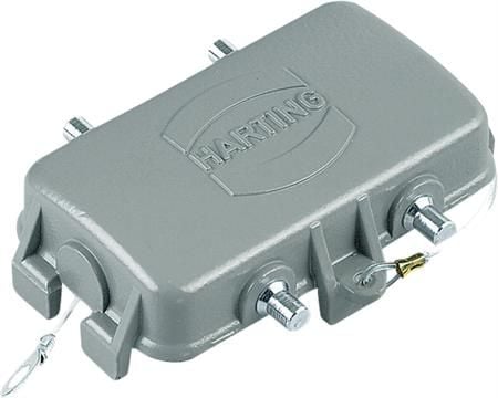 Industrikontakt Amphenol C146 09300105425 HARTING, innhold: 1 stk deksel