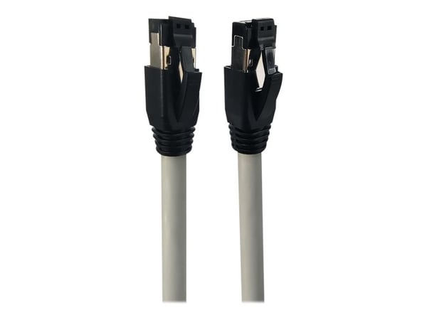 MicroConnect – Patch-kaapeli – RJ-45 (uros) – RJ-45 (uros) – 25 cm – S/FTP – CAT 8.1 – halogeeniton, kierteetön – valkoinen