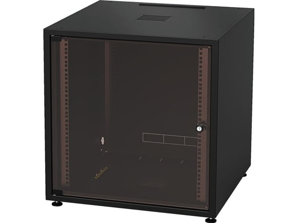 RACK-12GD/SW Metalrack gulv 12U