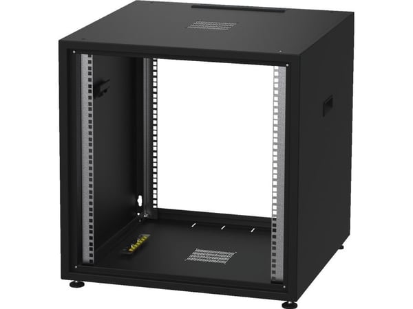 Studio rack RACK-12S/SW för 482 mm (19")-enheter, 12 RU