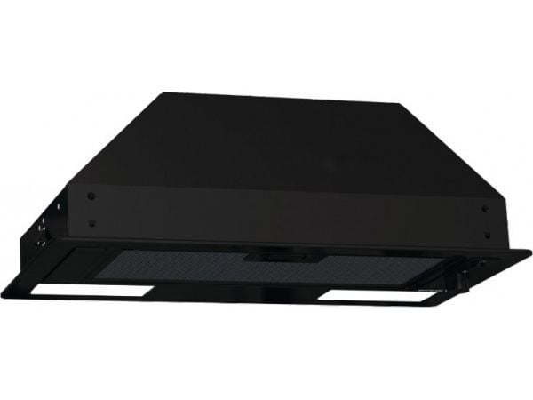 Gorenje Essential BHI681EB - Kåpa - integrerad - bredd: 53.4 cm - djup: 30 cm - utsug och återcirkulering (-) - med inbyggd motor - svart