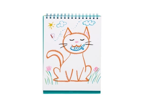 OOLY Cat Parade, 12 stykker, Sort, Blå, Brun, Grønn, Grå, Lyseblå, Lysegrønn, Oransje, Lilla, Rød, Rosa, Gult, Flerfarget, Butt, Plast, 3 år