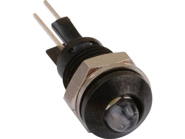 Mentor 2665.1003 metallsokkel for LED 5 mm skruefesting