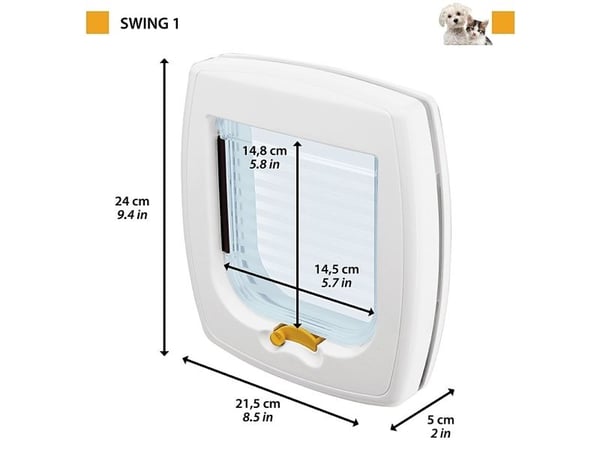 Ferplast Kattlucka Swing 1 Super Basic