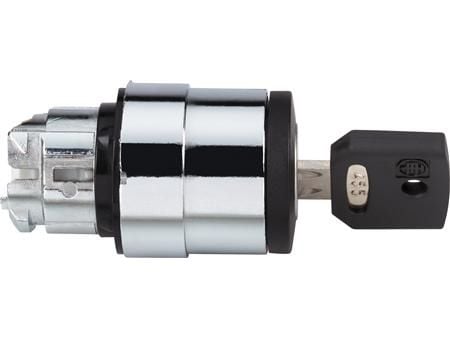 Schneider Electric ZB4BG0, avain, musta, 29 mm, 72 mm, 29 mm, 29 mm