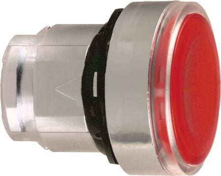 Schneider Electric ZB4, Nappi, Universal LED, IP66, IK06, Luokka I, 26 g