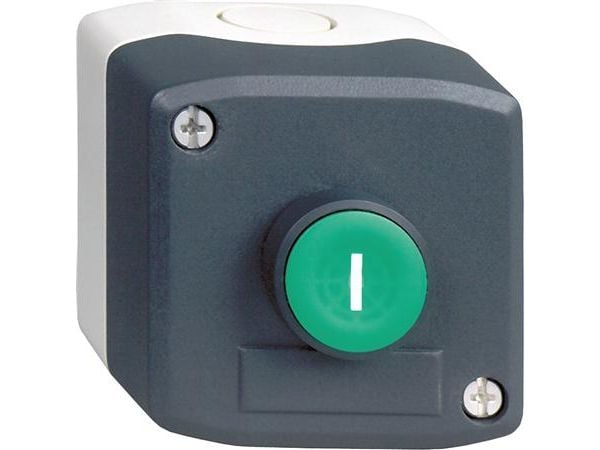 Schneider Electric XALD102, Trykknapkontakt, Ledningsført, Polykarbonaatti (PC), Grøn, Grå, IP66, IP67, CSA UL-listattu