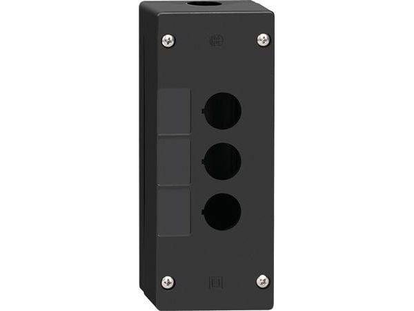 Trykknapbox tom m/3 hul aggresivt miljø