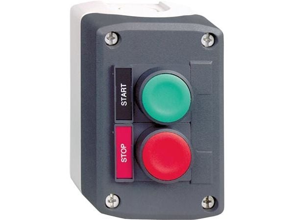 Schneider Electric XALD211H29, Tryckknappsbrytare, Svart, IP69K, 230 V, 50 hz