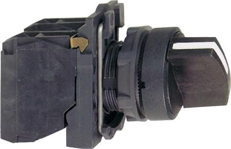 Schneider Electric XB5AD53, Avaimella varustettu kytkin, Muovi, Musta, IP69K, EN/IEC 60947-1 EN/IEC 60947-5-1 EN/IEC 60947-5-4 JIS C 4520 BV CSA DN...