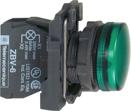 Schneider Electric Schneider Electric Signallys Green 24 V/DC, 24 V/AC 1 kpl