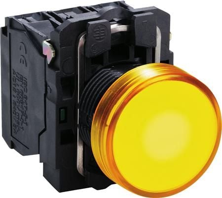 Schneider Electric Schneider Electric Signals Gul 24 V/DC, 24 V/AC 1 kpl 1 kpl