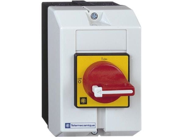 Schneider Electric VCF02GE, Kiertokytkin, 3P, Valkoinen, Punainen, IP65, 10 A, 90 mm