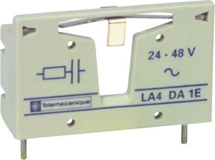 Schneider-vahvistimen releen liitäntämoduuli 24 V DC /250 V AC (LA4DFB)