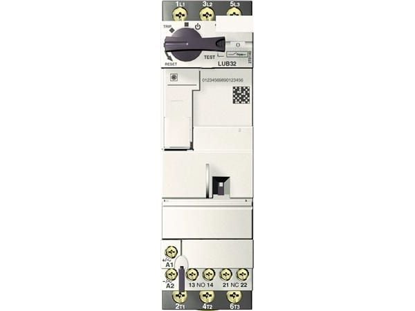 SCHNEIDER ELECTRIC TeSys -moottorinkäynnistinmoduuli U, perusmoduuli 32A 3-napainen + 1NO + 1NC -katkaisija ja kontaktori. Ruuviliitin