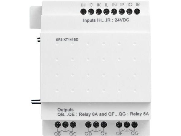 Schneider Electric SR3XT141BD, Valkoinen, 24 V, CSA C-Tick GL GOST UL EN/IEC 60068-2-27 Ea EN/IEC 60068-2-6 Fc EN/IEC 61000-4-11 EN/IEC 61000-4-12....