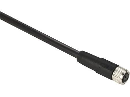 Schneider Electric XZCP0566L5, 5 m, M8, Hunstik, Sort, Polyuretan (PUR), -40 - 80 °C