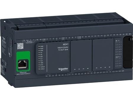 Schneider Electric TM241CE40R, IP20, 50 - 60 hz, -10 - 50 ° C, -25 - 70 ° C, 190 mm, 95 mm