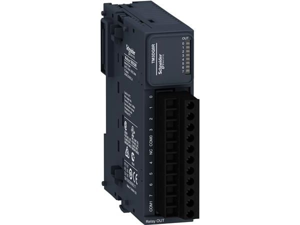 Schneider TM3-8 8-releinen lähtömoduuli (TM3DQ8R)