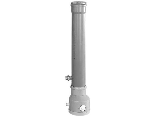 METRO THERM El-unit til elopvarmning af et vandbåret anlæg. 7,5 kW/3x400 V, ø160 mm, H 850 mm.