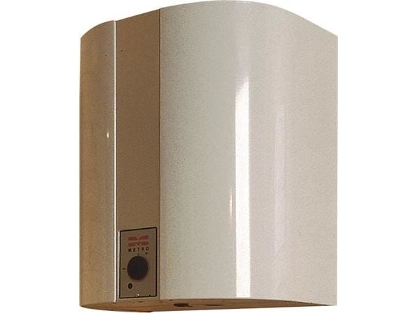 METRO THERM Vandvarmer, el 15 ltr. 3,6 kW/400 V.Rør op. HxBxD 450x390x300 mm.