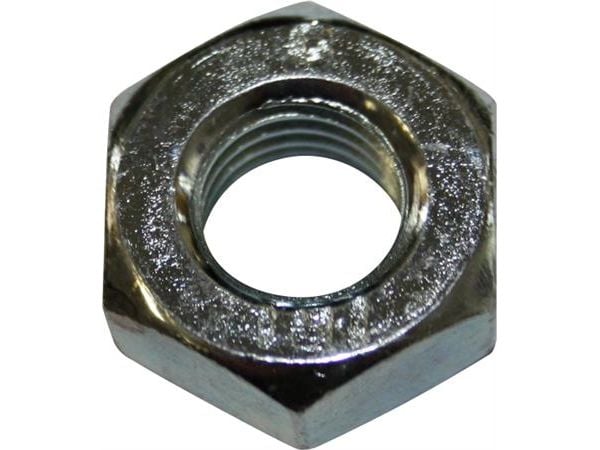 Dresselhaus 4001796210068, Sekskantmutter, Galvanisert stål, Zink, M16, Kromfarget, 1,6 cm