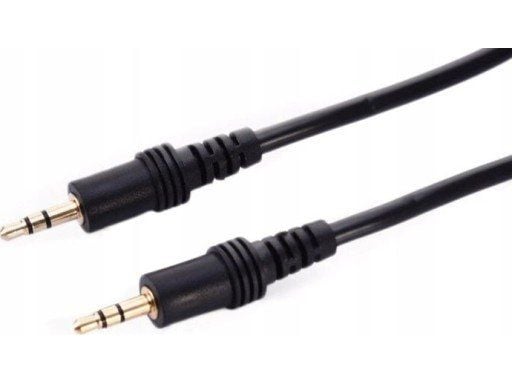 Libox Jack-kabel 3,5 mm - Jack 3,5 mm 1 m svart (LB0061)