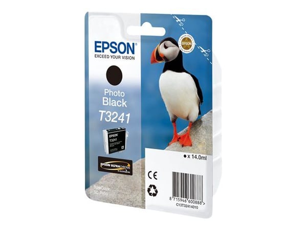 Epson T3241 - 14 ml - svart - original - blekkpatron - for SureColor P400, SC-P400