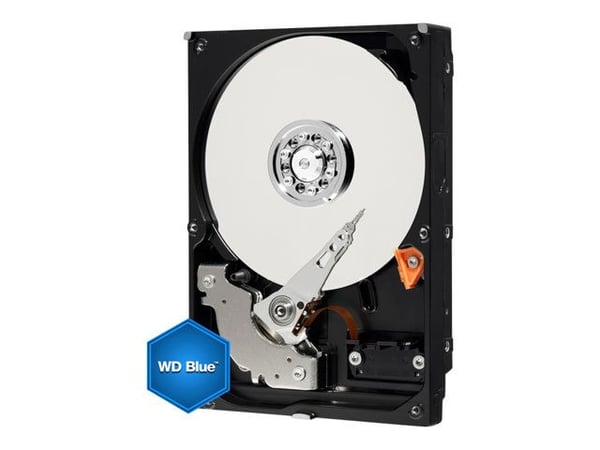 WD Blue - Hårddisk - 500 GB - inbyggd - 3.5" - SATA 6Gb/s - 5400 rpm - buffert: 64 MB