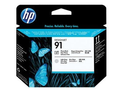 HP 91 - Lysegrå, fotosort - skriverhode - for DesignJet Z6100, Z6100ps