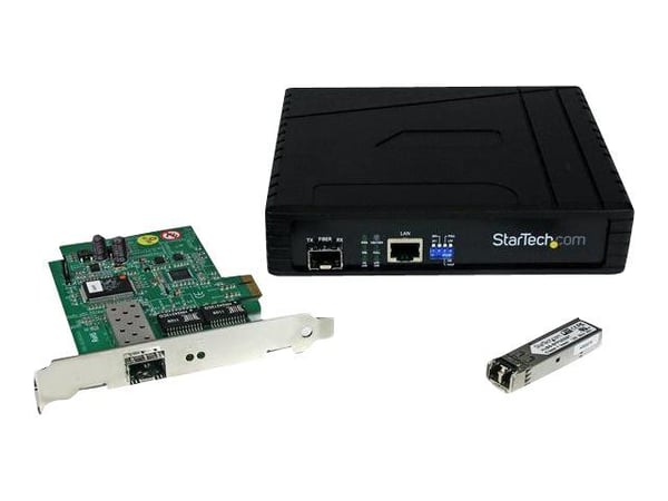 Startech Cisco SFP-GE-S Compatible SFP Module, 1000BASE-SX, 1GbE Multimode Fiber MMF Optic Transceiver, 1GE Gigabit Ethernet SFP, LC 550m, 850nm, D...