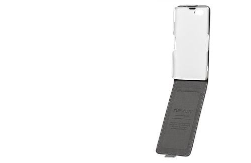 nevox 1208, Flip case, Sony, Xperia Z1 compact, Grå, Hvit