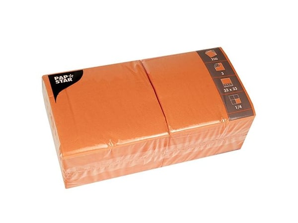 Papstar 81658, Oranssi, Käsipaperi, Yksivärinen, 46,5 g/m², 330 mm, 330 mm