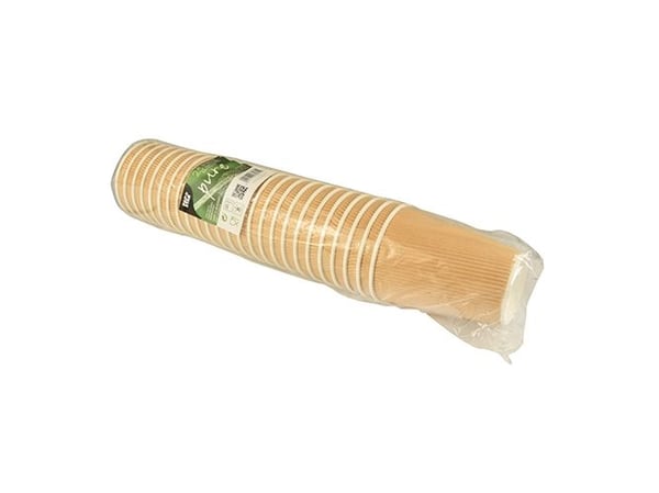 Papstar pure, 300 ml, Fotoark kartong, Brun, 0 - 90 °C, 9 cm, 110 mm