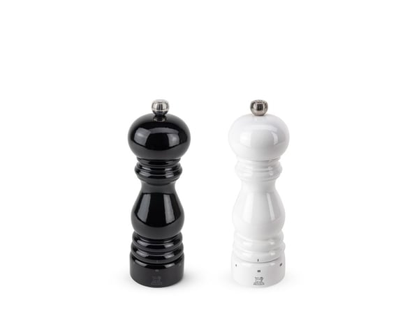 Peugeot Paris Duo fräsningssats, svart och vit, 18 cm