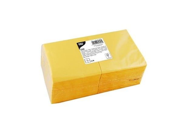 PAPSTAR SIVULIINA.25X25CM KELTAINEN (82896)