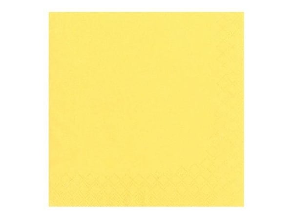 PAPSTAR SIVULIINA.25X25CM KELTAINEN (82896)